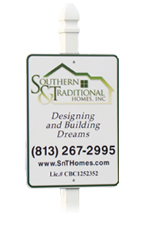 Signage for a custom home builder in Fishhawk